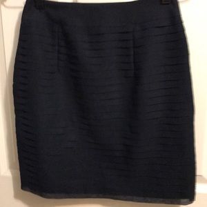 Navy blue skirt